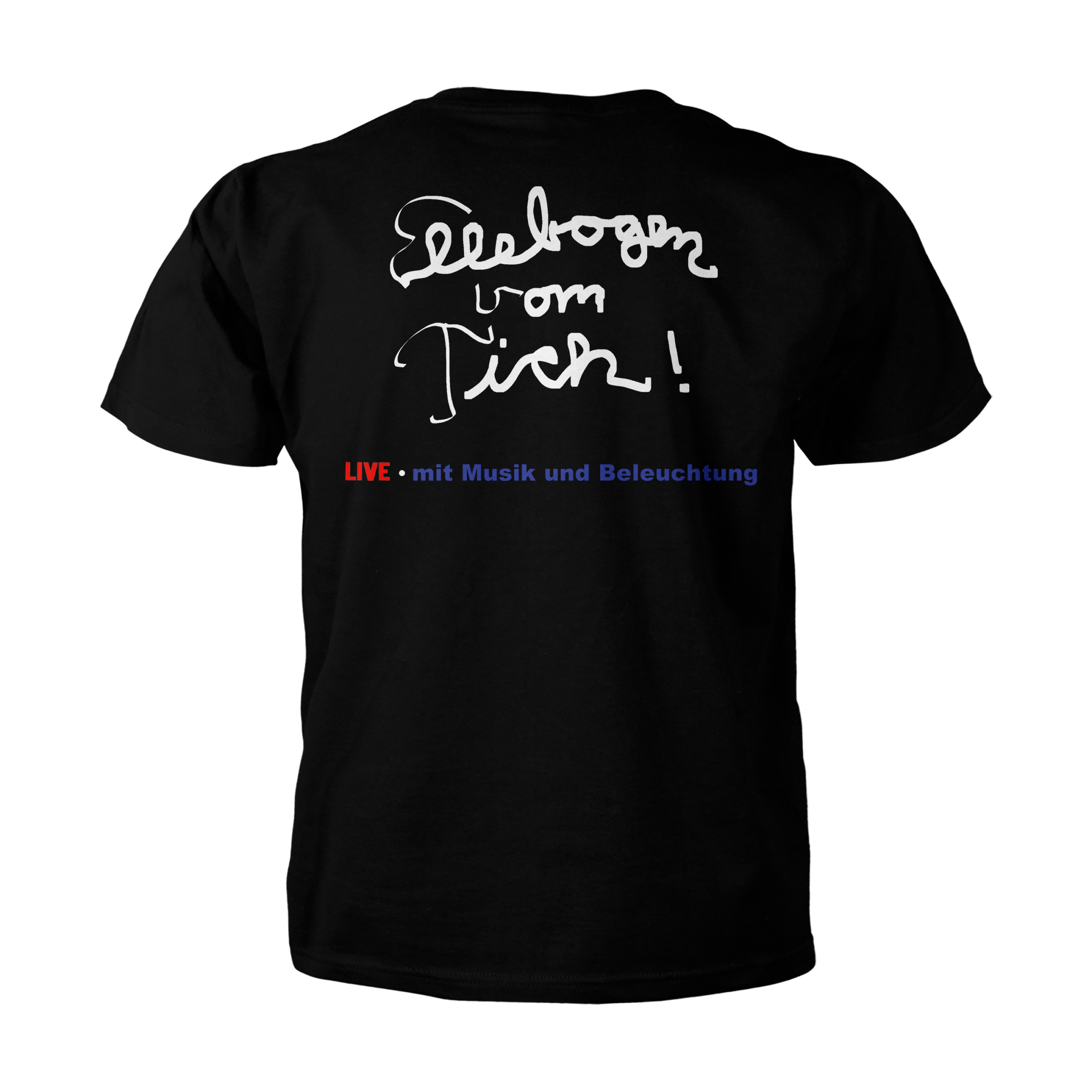 - NEU - T-SHIRT "ELLEBOGEN VOM TISCH" Tour Shirt 2026 – Bild 3