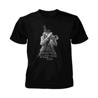 T-SHIRT  "IT`S  JAZZ TIME BABY"